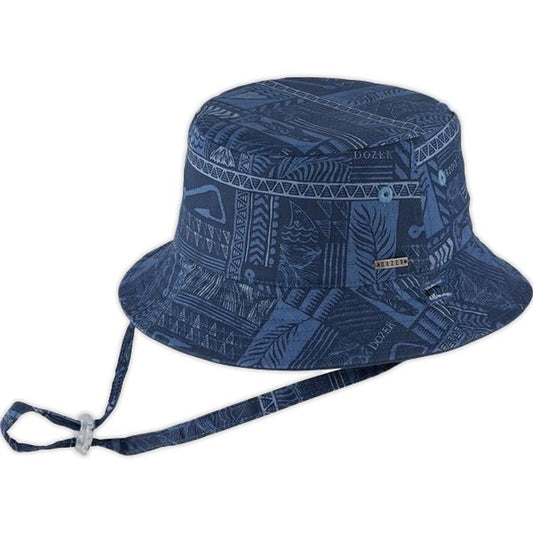 Dozer "Aiden" Ocean-themed Boys Bucket Hat- Navy Blue